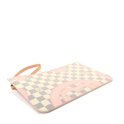 Louis Vuitton Damier Azur Tahitienne Neverfull MM GM Pochette 4 of 6