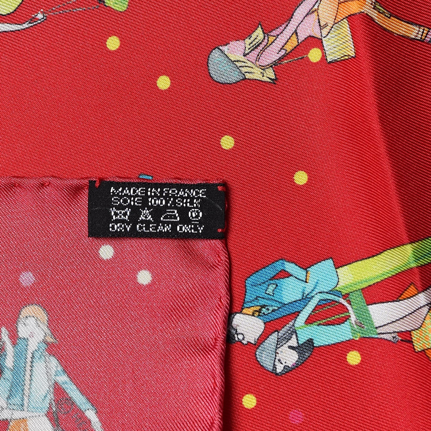 Silk Les Parisiennes De Kiraz Pocket Square