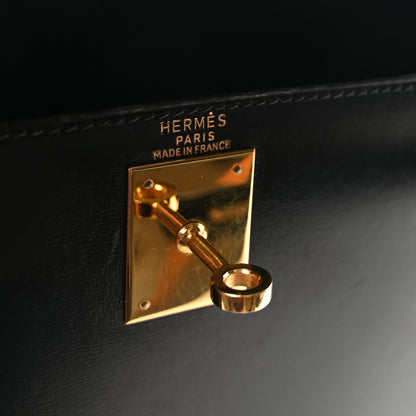Hermes Box Kelly Sellier 28 Black 6 of 11