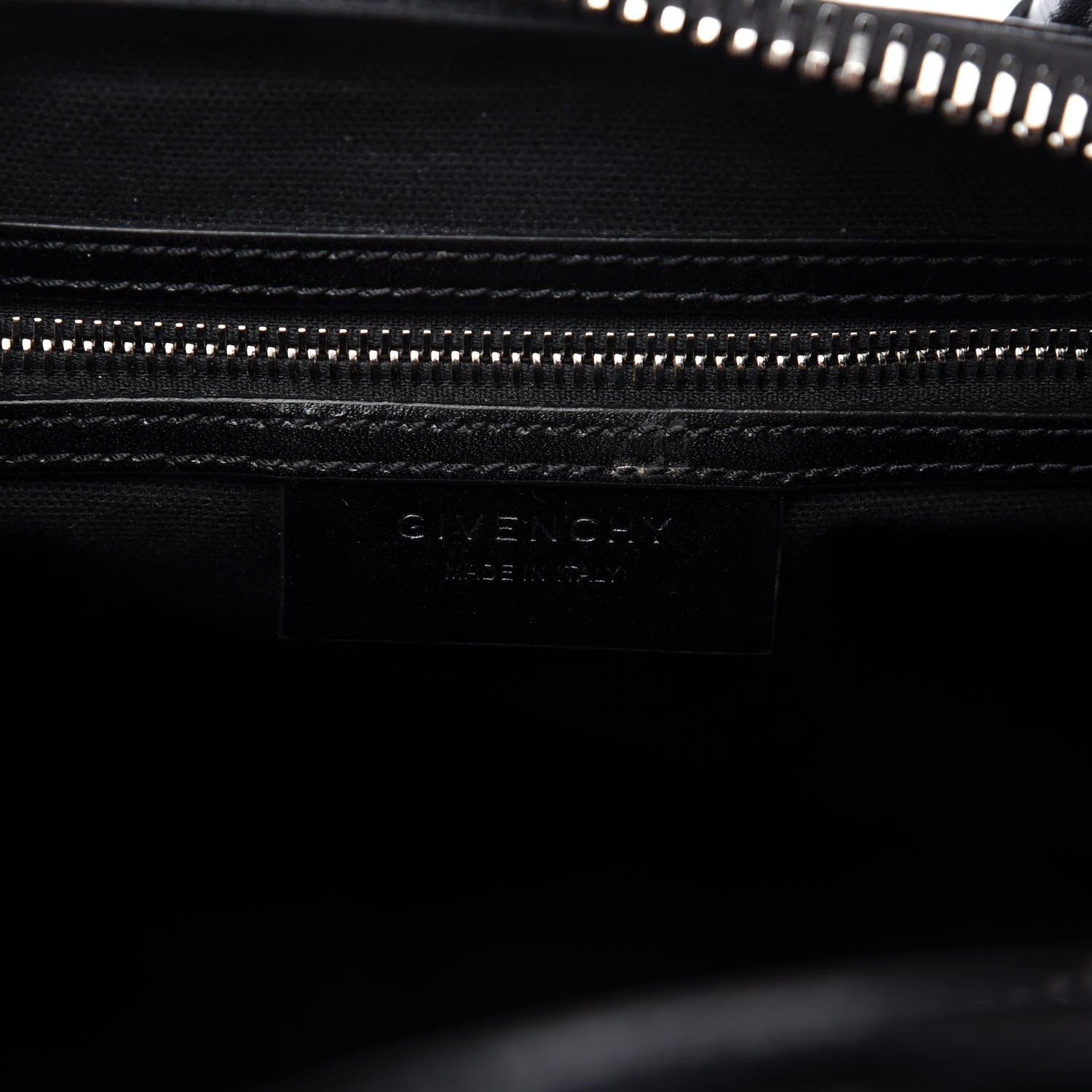 Givenchy Shiny Lord Calfskin Medium Antigona Black 8 of 10