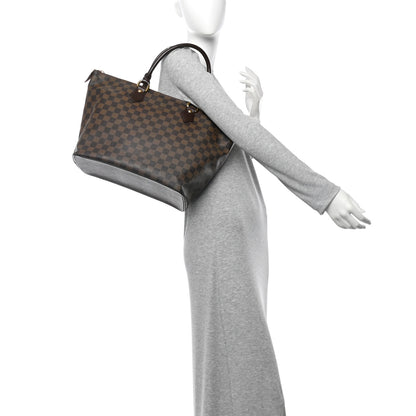 Louis Vuitton Damier Ebene Saleya MM 2 of 9
