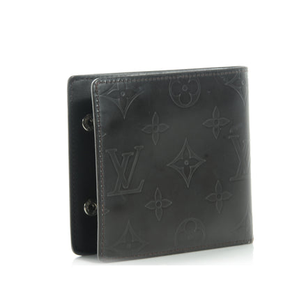 Louis Vuitton Monogram Glace Compact Wallet Cafe Brown 3 of 8