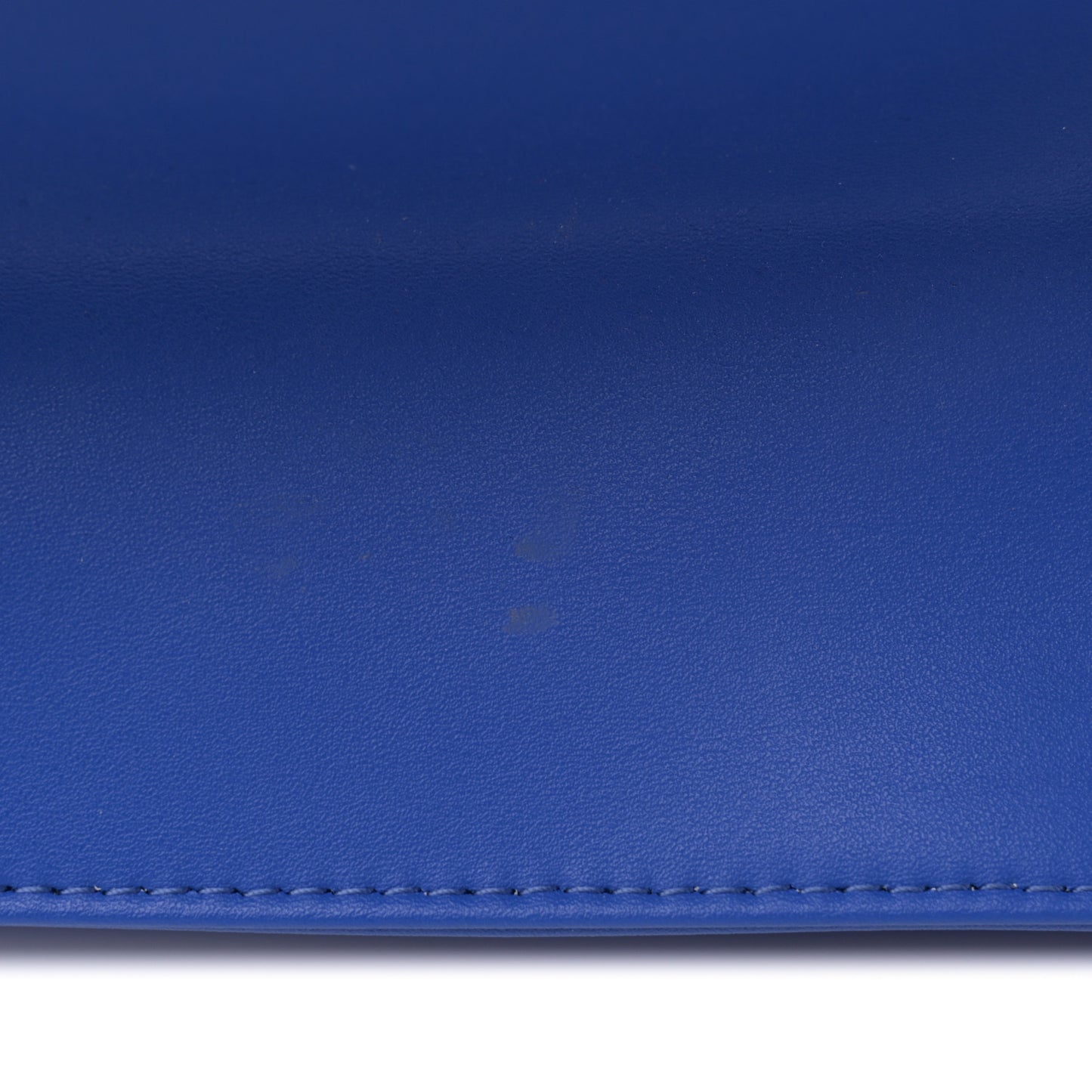 Vegan Leather Medium Shopping Bag Cerulean