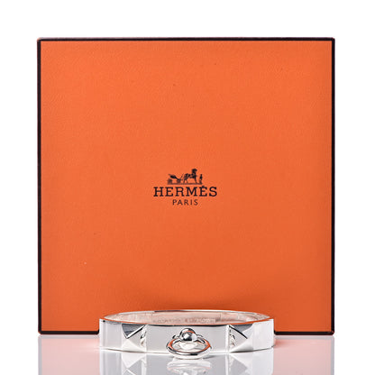 Hermes Sterling Silver PM Collier De Chien Bracelet SH 5 of 5