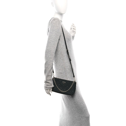 Prada Nylon Tessuto Impuntu Quilted Crossbody Bag Black 2 of 10