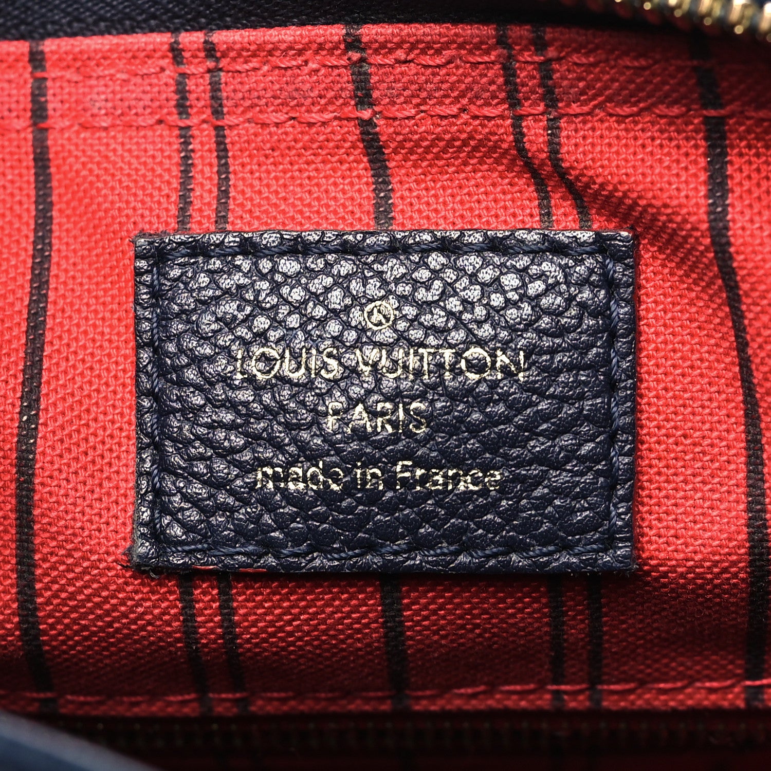 Louis Vuitton Empreinte Speedy Bandouliere 25 NM Marine Rouge 6 of 12