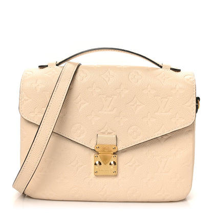 Louis Vuitton Empreinte Pochette Metis Creme 1 of 9