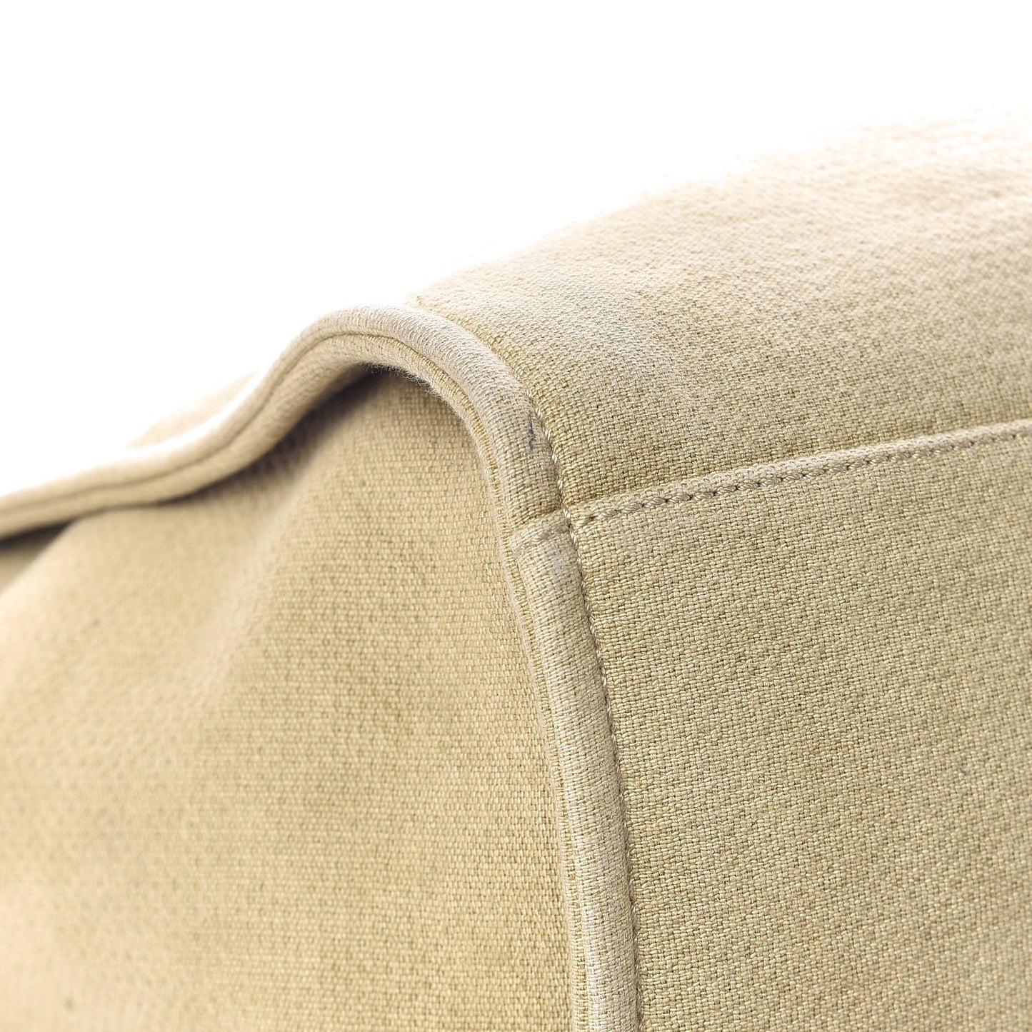 Canvas Large Deauville Tote Beige Black