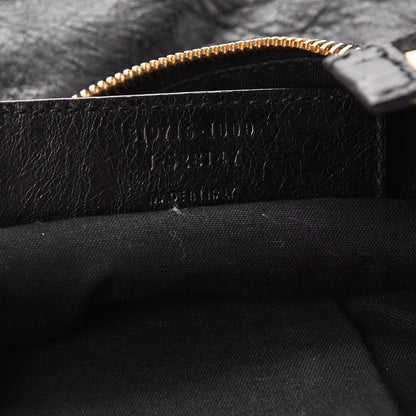 Balenciaga Agneau Giant 12 Gold Hardware Flat Crossbody Black 9 of 13
