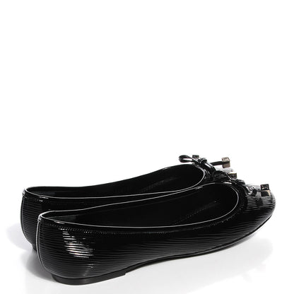 Louis Vuitton Epi Electric Debbie Ballerina Flats 38.5 Black 4 of 8