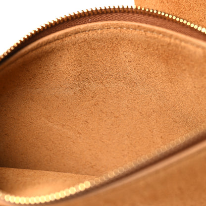 Celine Suede Calfskin Large Triomphe Heloise Shoulder Bag Tobacco 10 of 13