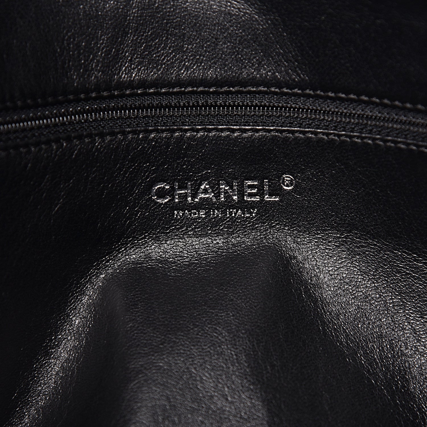 Chanel Caviar Quilted Large CC Timeless Bowler Black 7 of 12