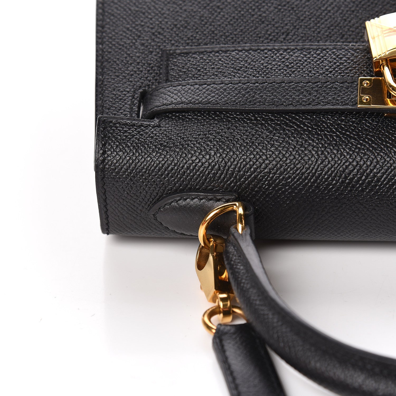 Hermes Epsom Kelly Sellier 25 Black 22 of 52