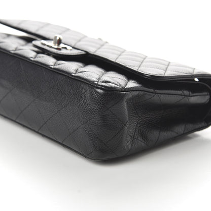 Chanel Caviar Quilted Medium Double Flap Black 7 of 11