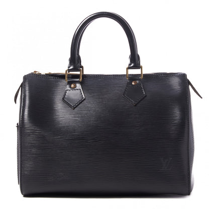 Louis Vuitton Epi Speedy 25 Black 1 of 9