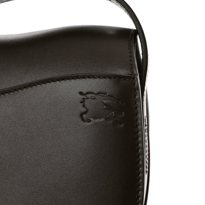 Burberry Calfskin Rocking Horse Crossbody Brown 8 of 12