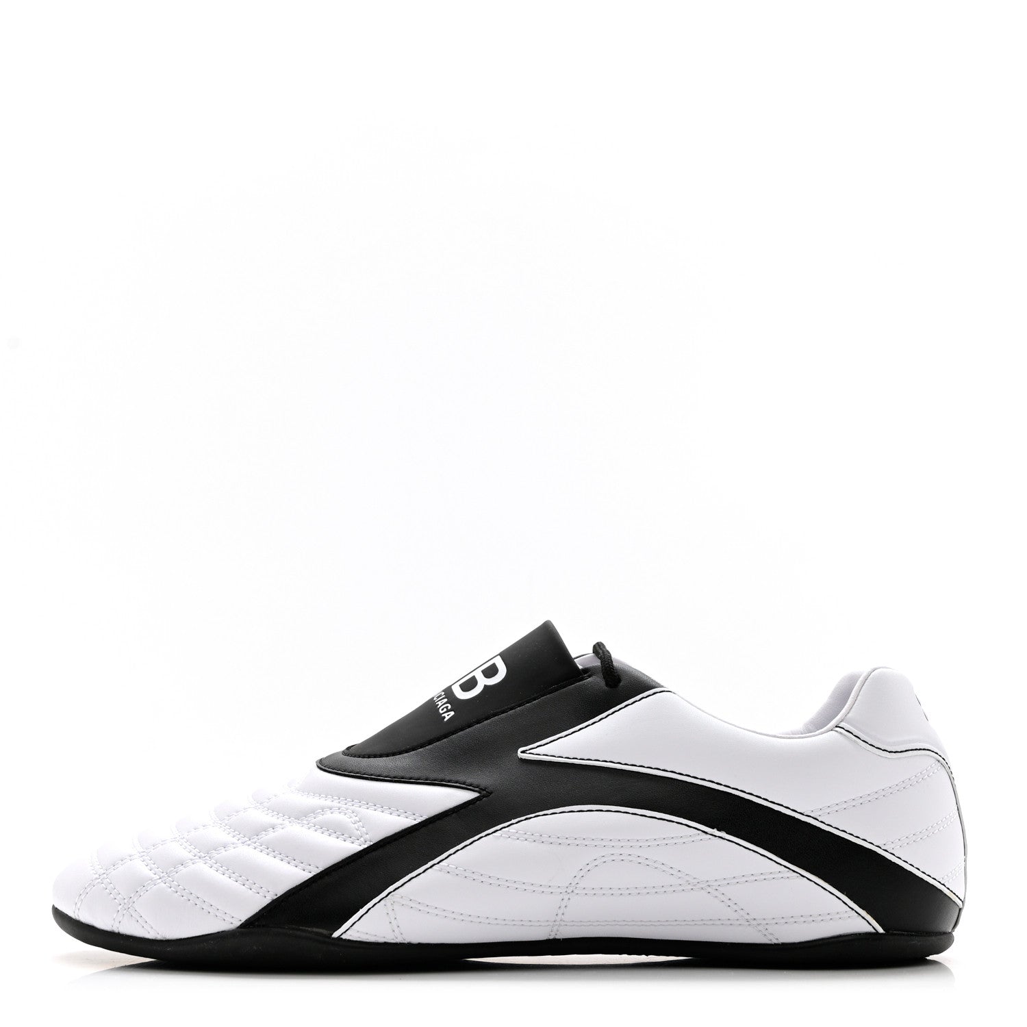 Balenciaga Polyurethane Womens Zen Sneakers 43 White Black 1 of 7