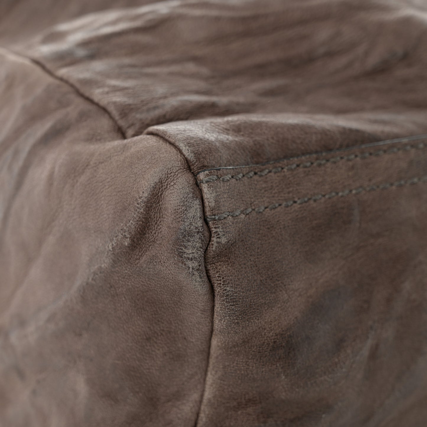 Tumbled Sheepskin Medium Pandora Charcoal