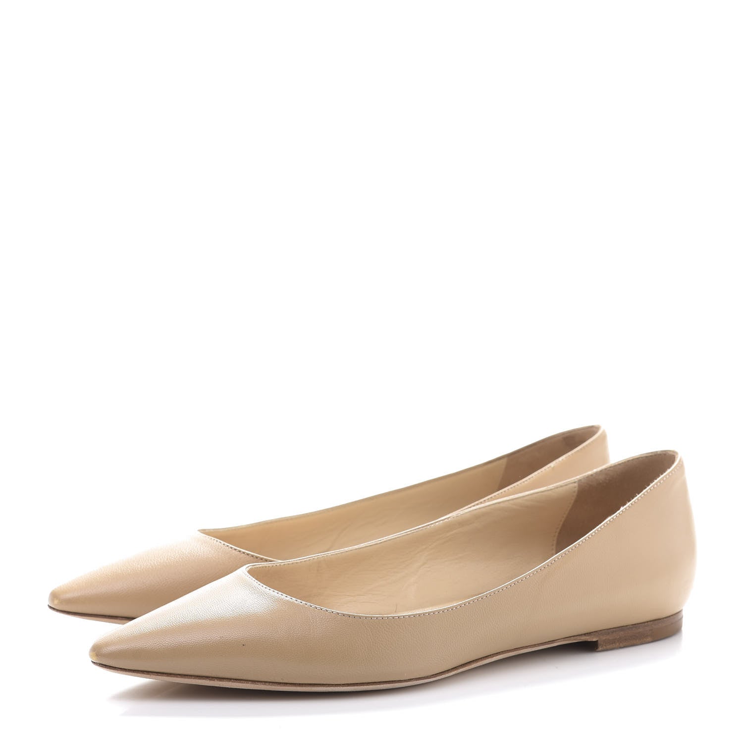 Jimmy Choo Kid Romy Flats 36 Nude 3 of 7