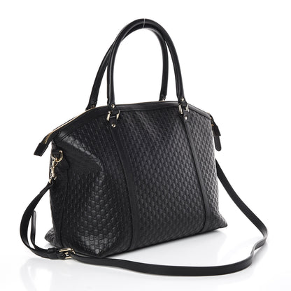 Gucci Soft Microguccissima Dome Satchel Black 3 of 9