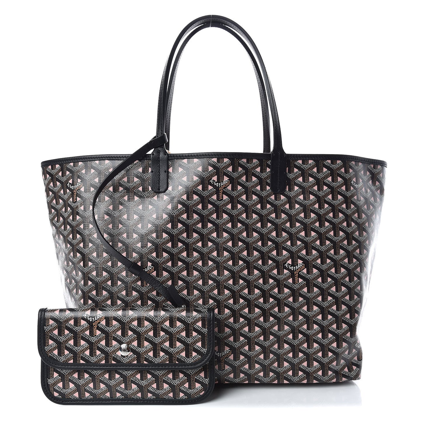 Goyardine Saint Louis Claire Voie PM Black Pink