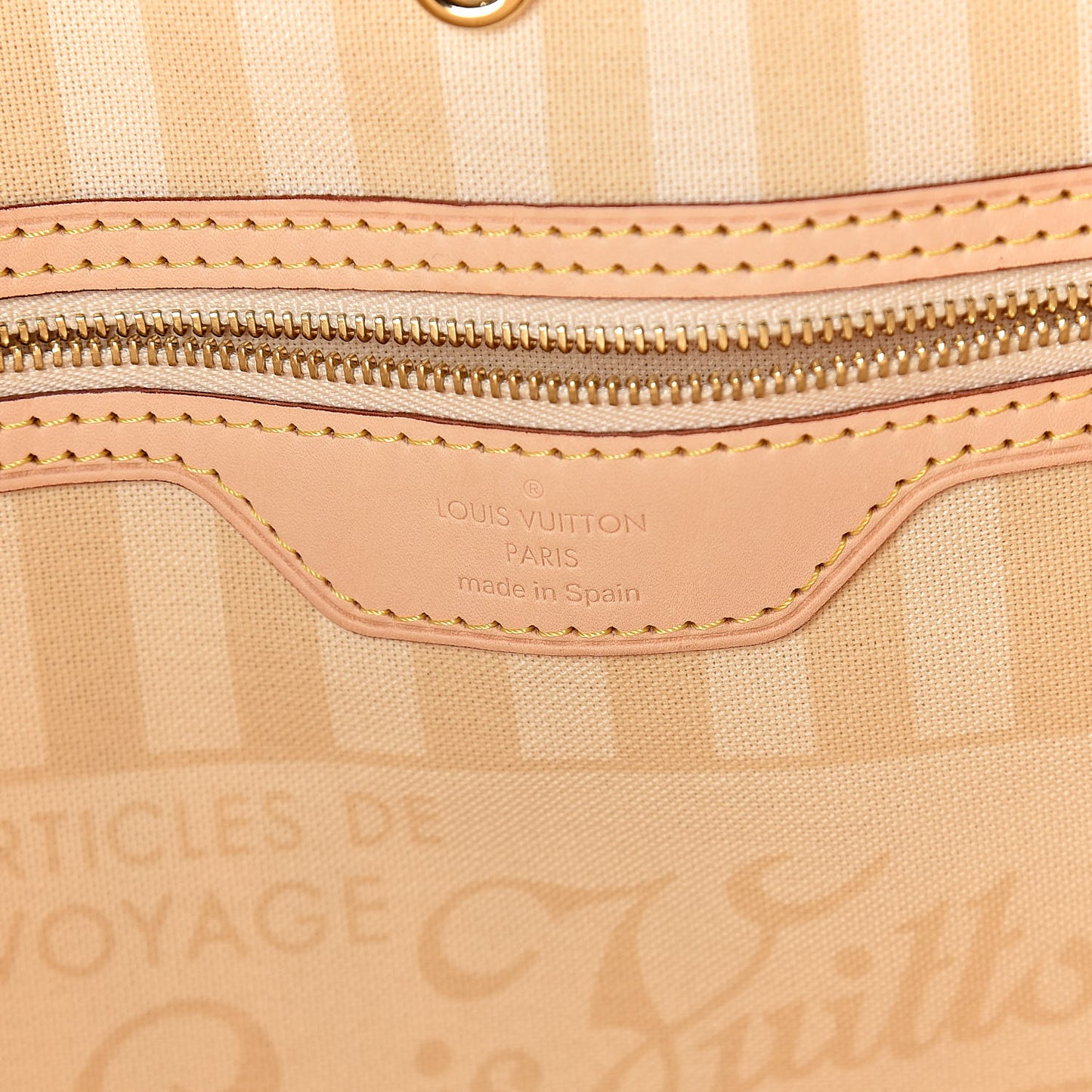 Monogram Rayures Neverfull MM