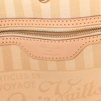 Louis Vuitton Monogram Rayures Neverfull MM 6 of 10