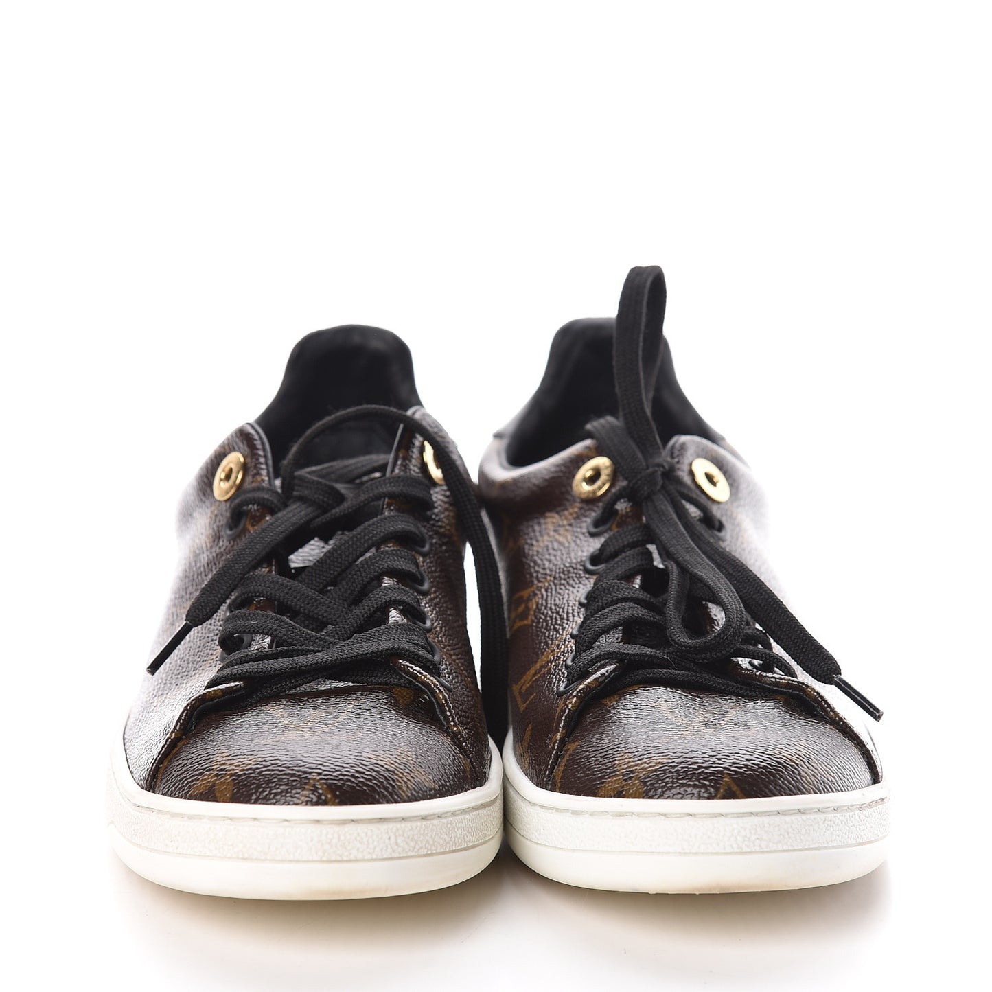 Patent Monogram Frontrow Sneakers 38