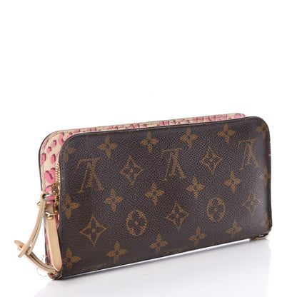 Louis Vuitton Monogram Leopard Insolite Wallet Blanc Corail 3 of 11