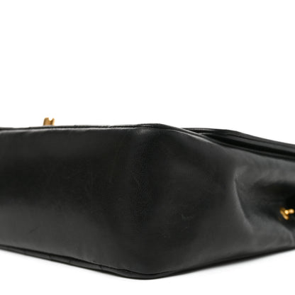 Chanel Lambskin Medium Flap Black 9 of 10