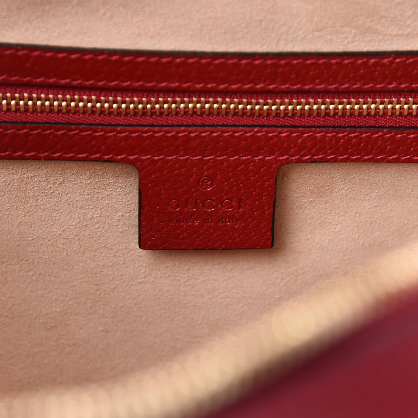 GG Supreme Monogram Flora Web Small Ophidia Top Handle Shoulder Bag Hibiscus Red