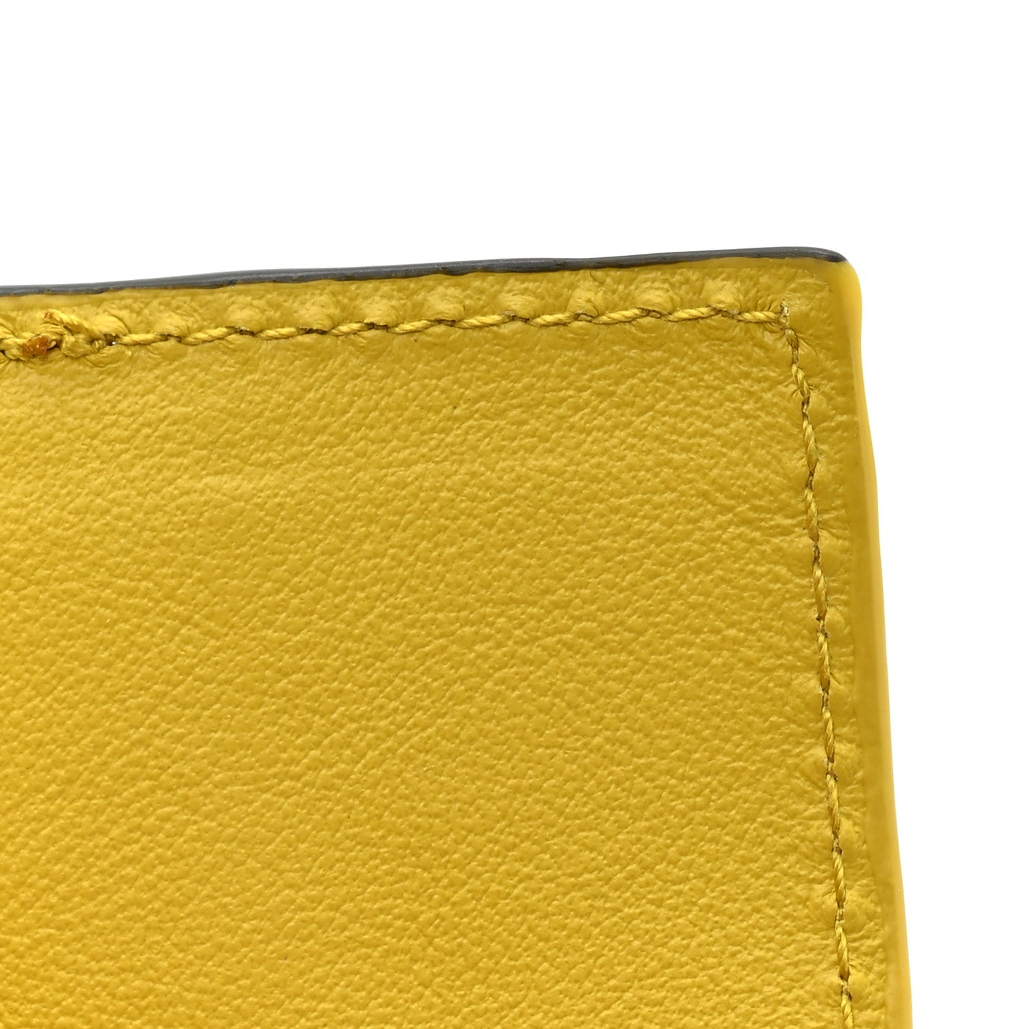 Bottega Veneta Nappa Intrecciato Card Holder Yellow Grey 8 of 8