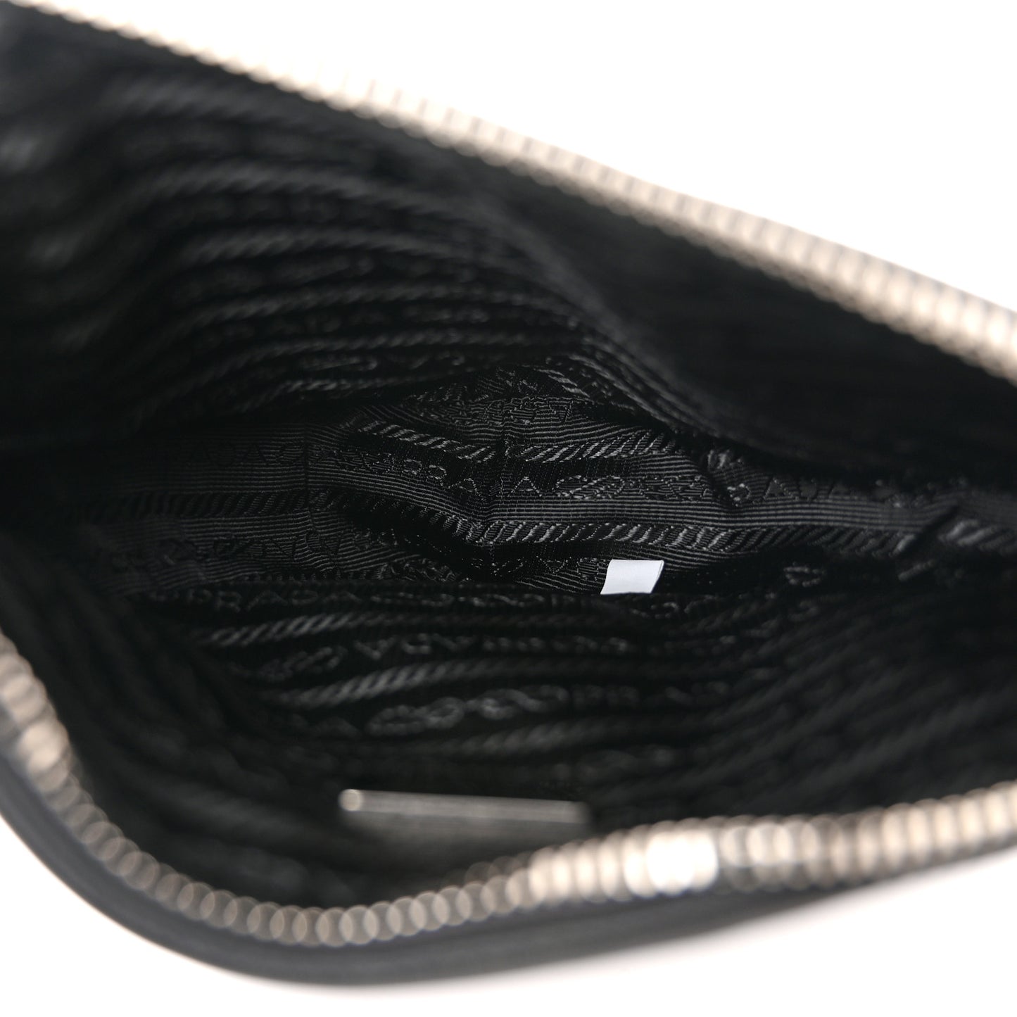 Grace Lux Triangle Logo Embossed Mini Triangle Bag Black