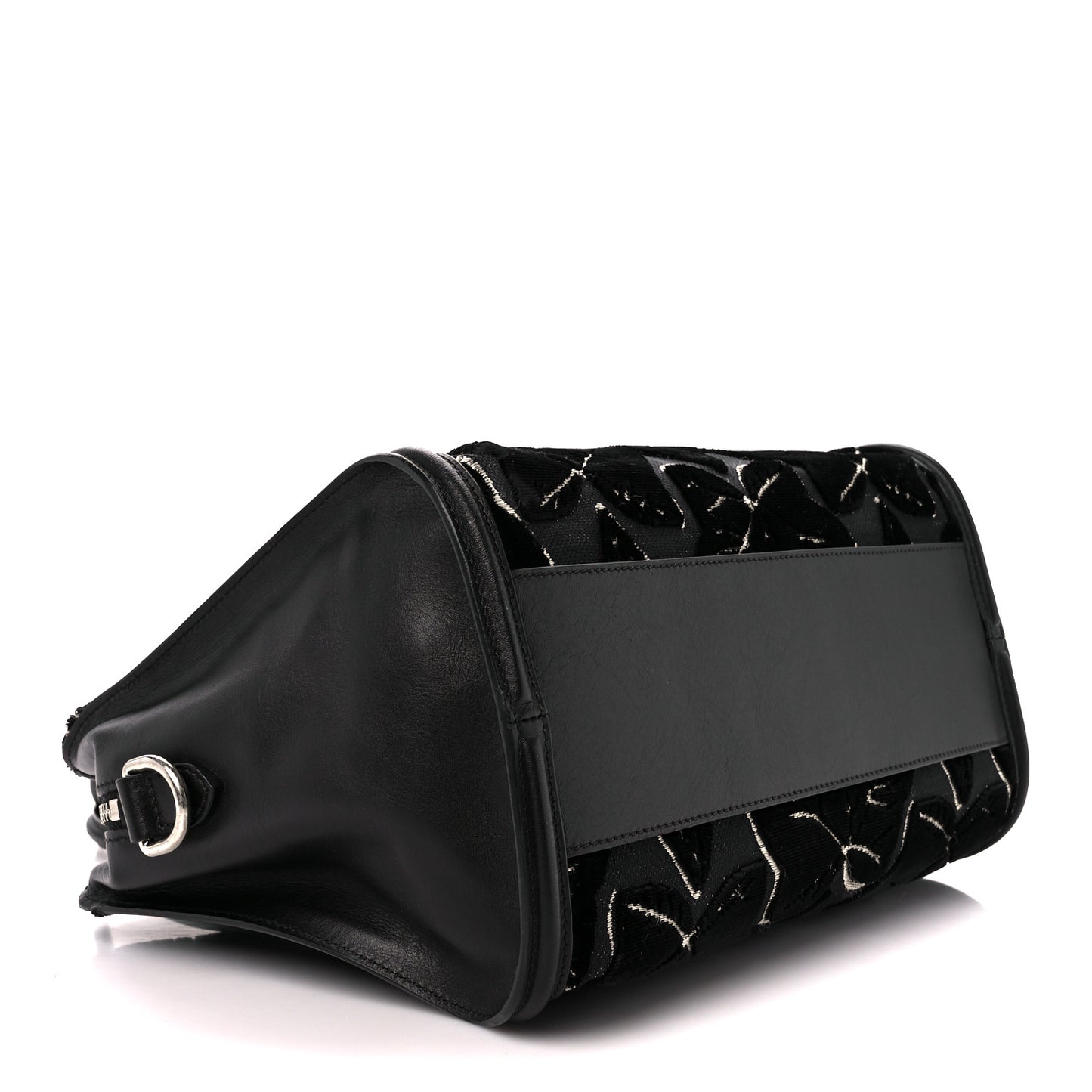 Velvet Shopper Tote Black