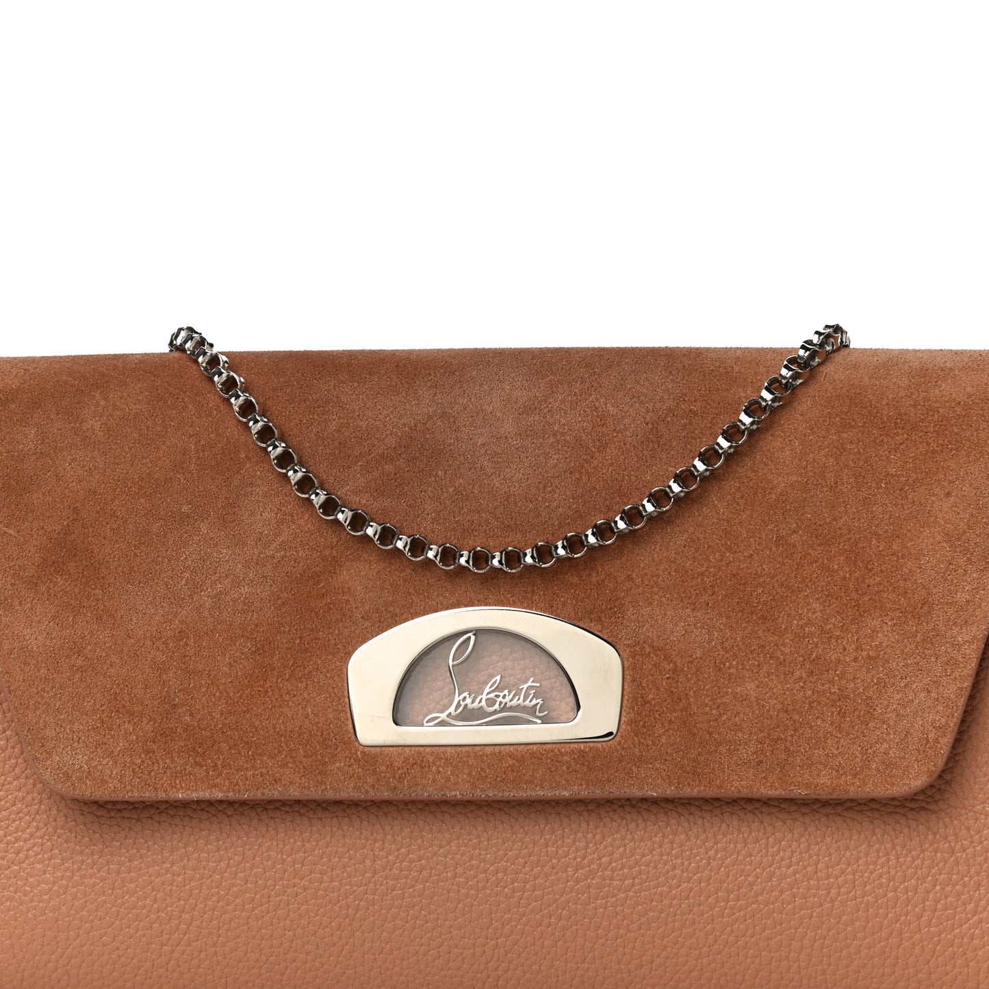 Veau Velours Calfskin Vero Dodat Clutch Cannelle