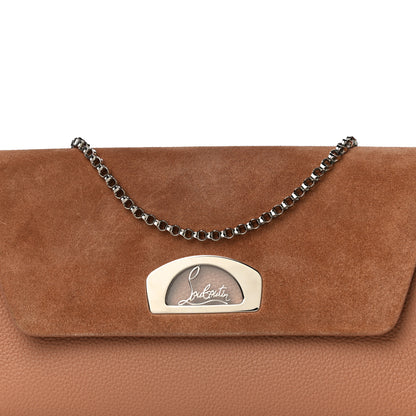 Christian Louboutin Veau Velours Calfskin Vero Dodat Clutch Cannelle 6 of 12