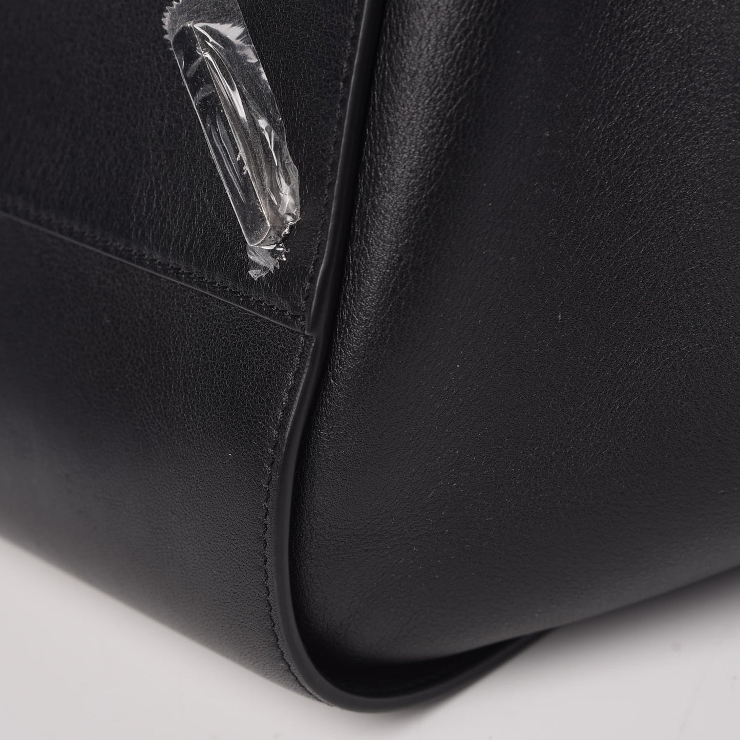 Calfskin Medium Hammock Shoulder Bag Black