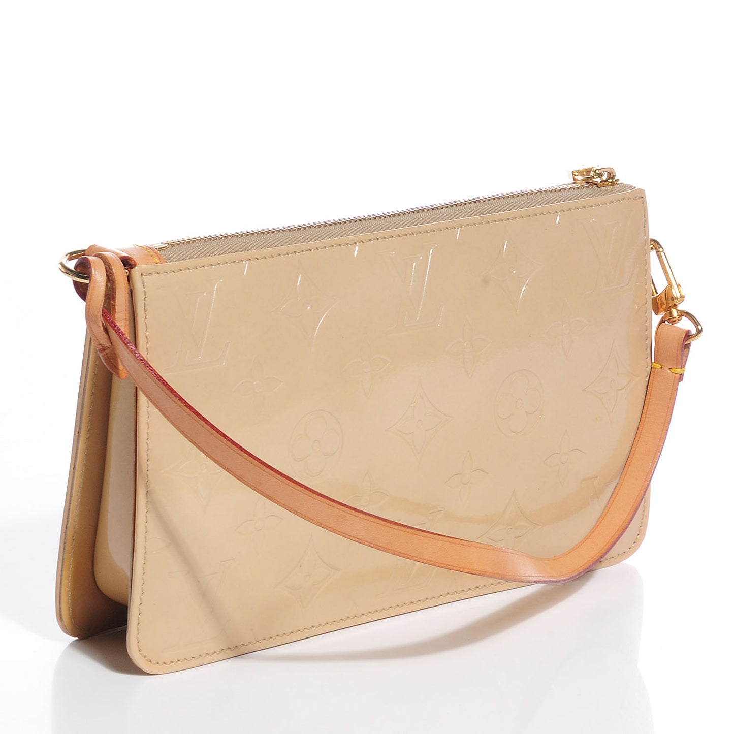 Vernis Lexington Pochette Beige