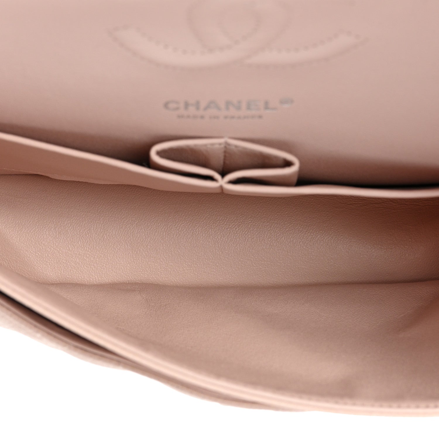Chanel Caviar Quilted Medium Double Flap Light Pink 4 of 9