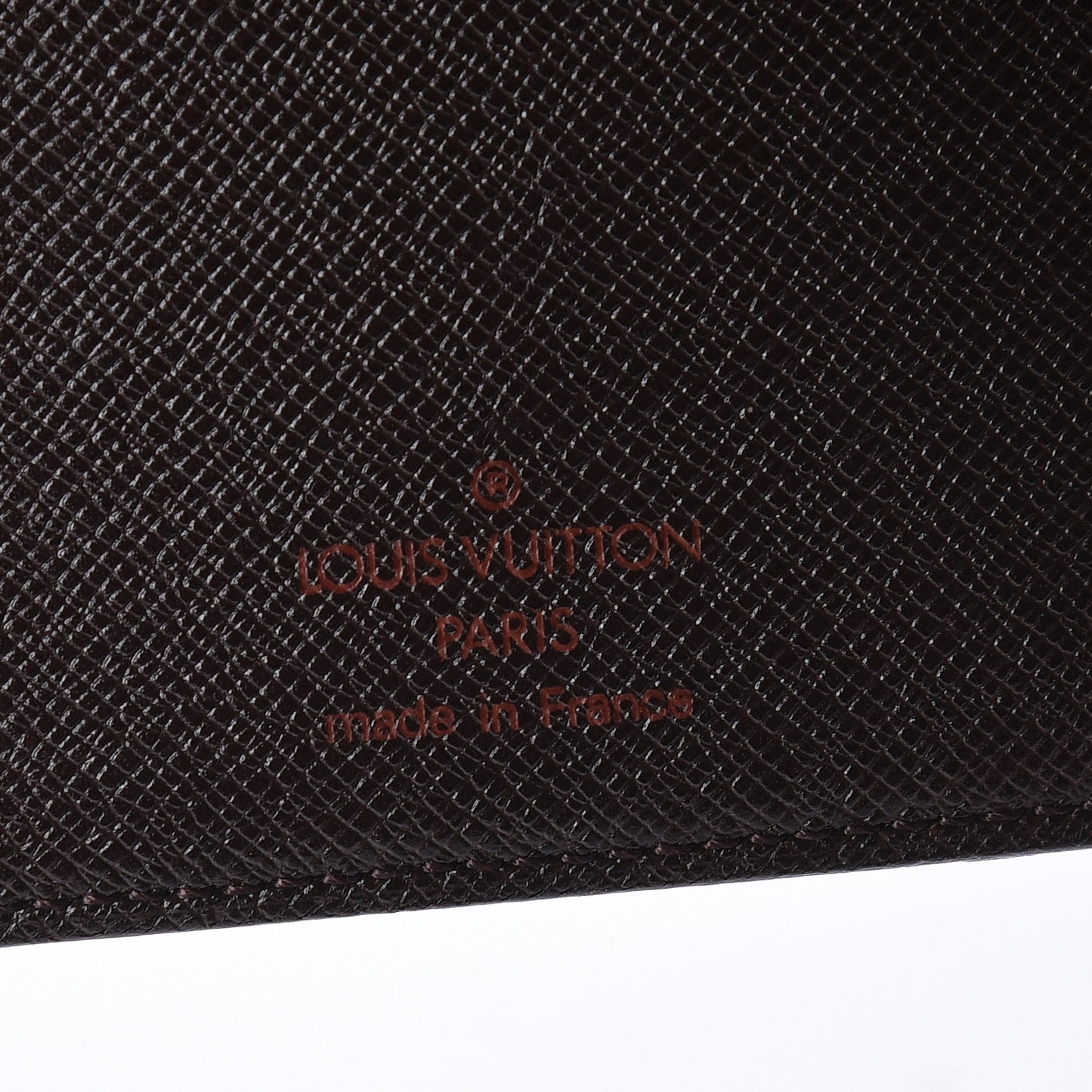 Damier Ebene Medium Ring Agenda Cover