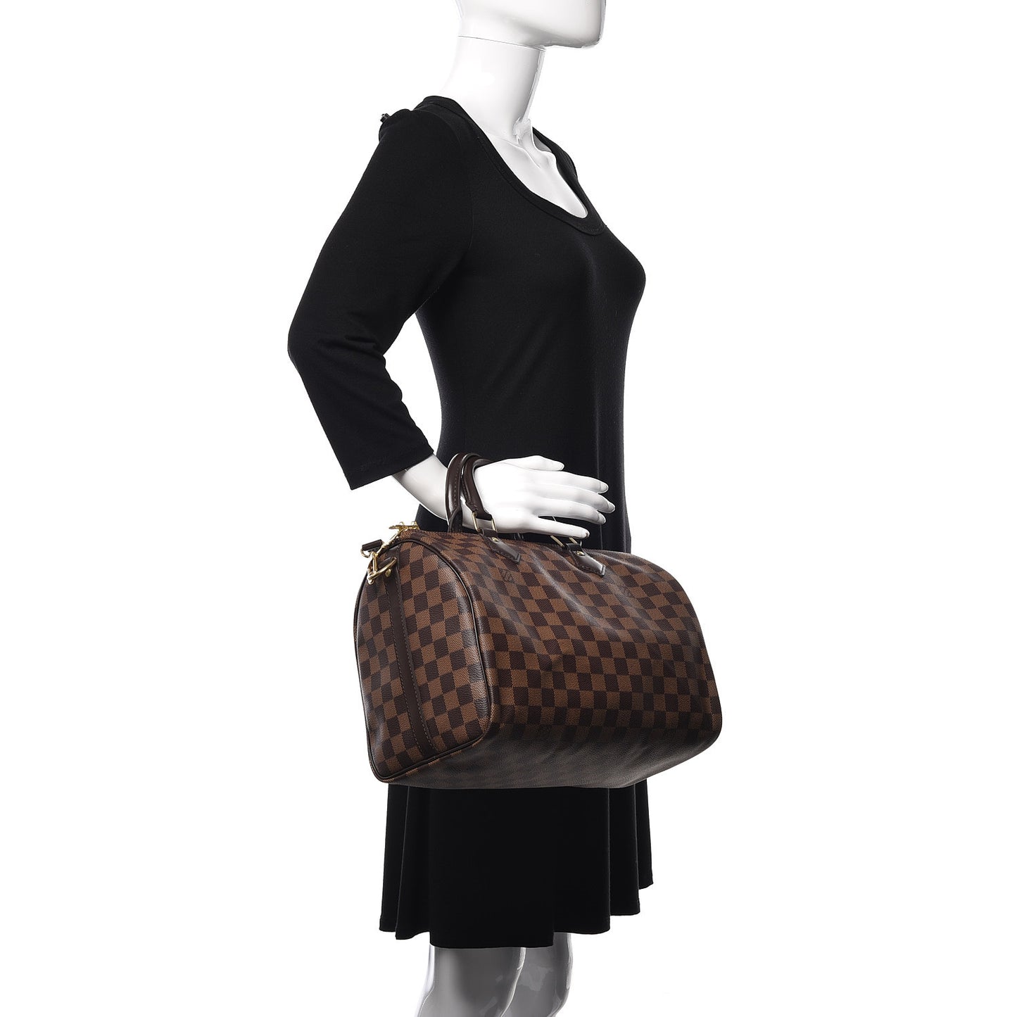 Damier Ebene Speedy Bandouliere 30
