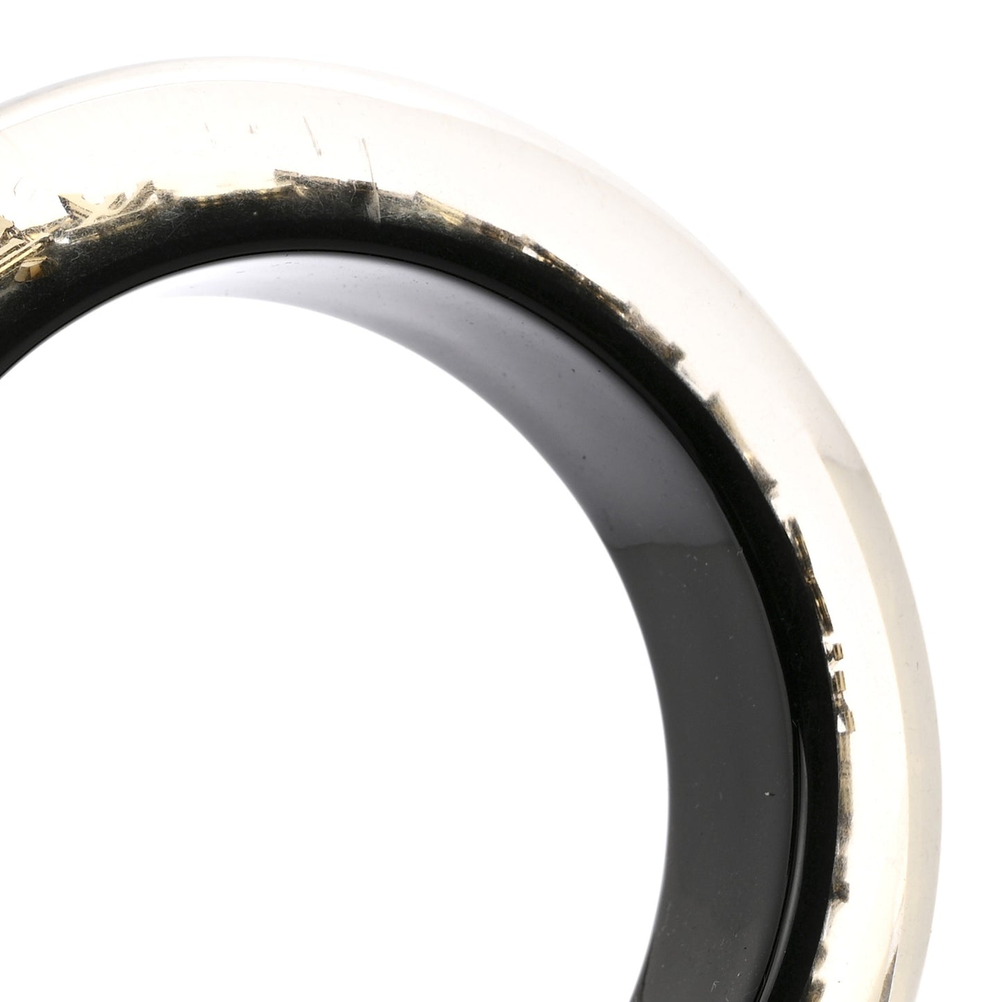 Resin Swarovski Medium Inclusion Bracelet GM Black