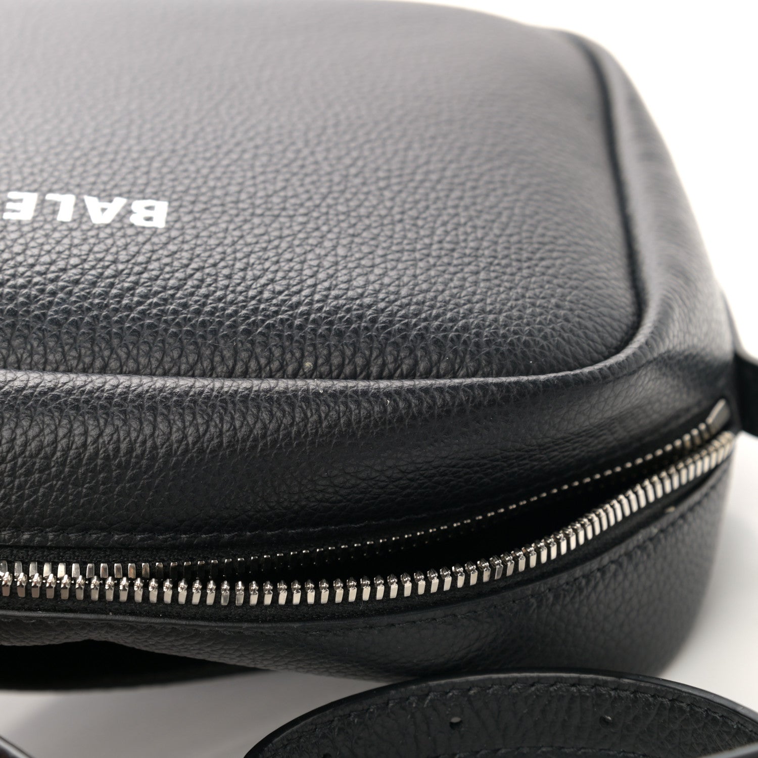 Balenciaga Calfskin Logo M Everyday Camera Bag Black 12 of 12