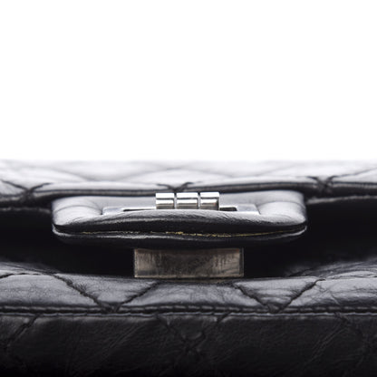 Chanel Aged Calfskin Quilted 2.55 Reissue 225 Flap Black 8 of 14