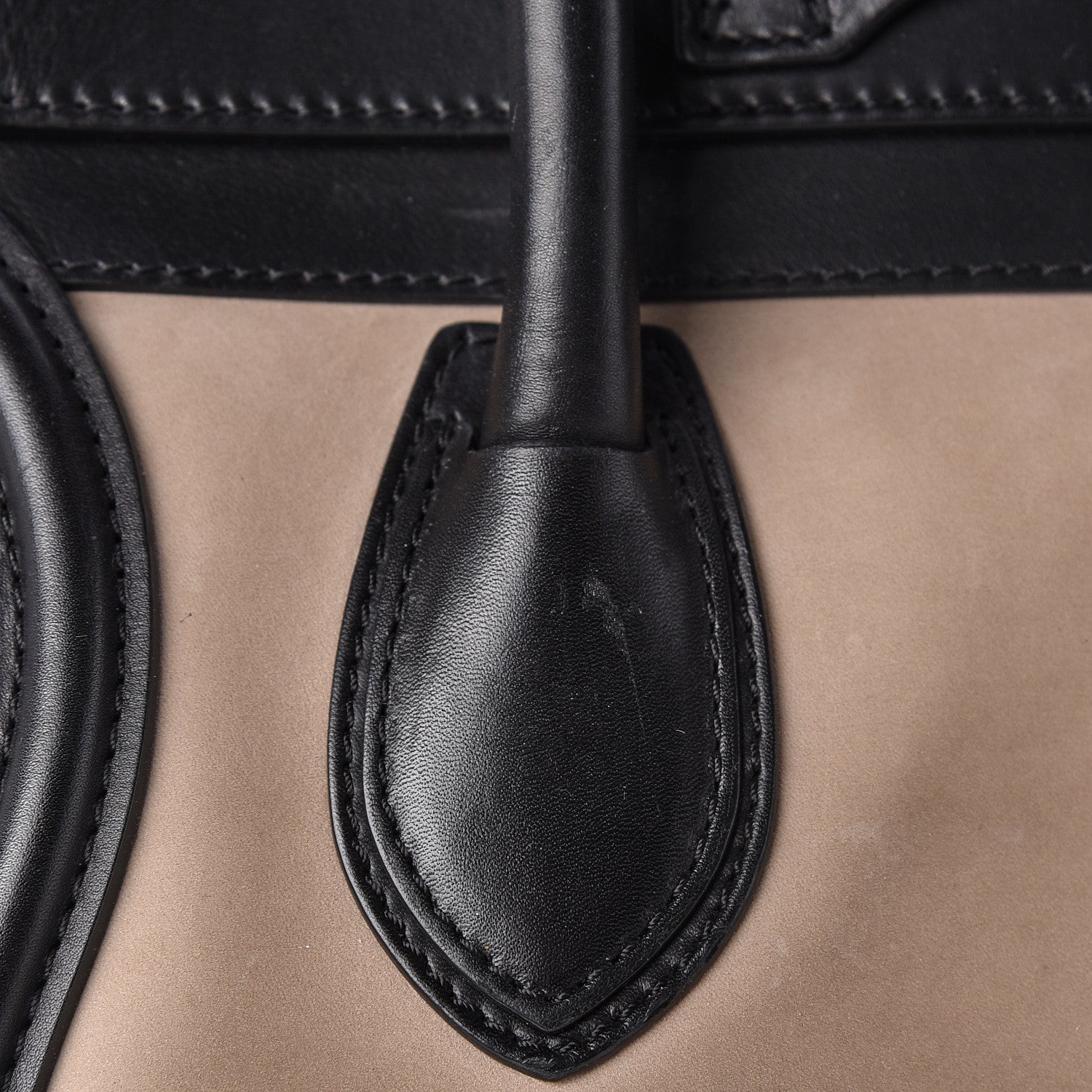 Celine Nubuck Smooth Calfskin Mini Tri-Color Luggage Olive 12 of 23