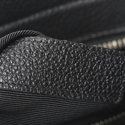 Saint Laurent Grained Calfskin Medium Cabas Rive Gauche Black 7 of 10