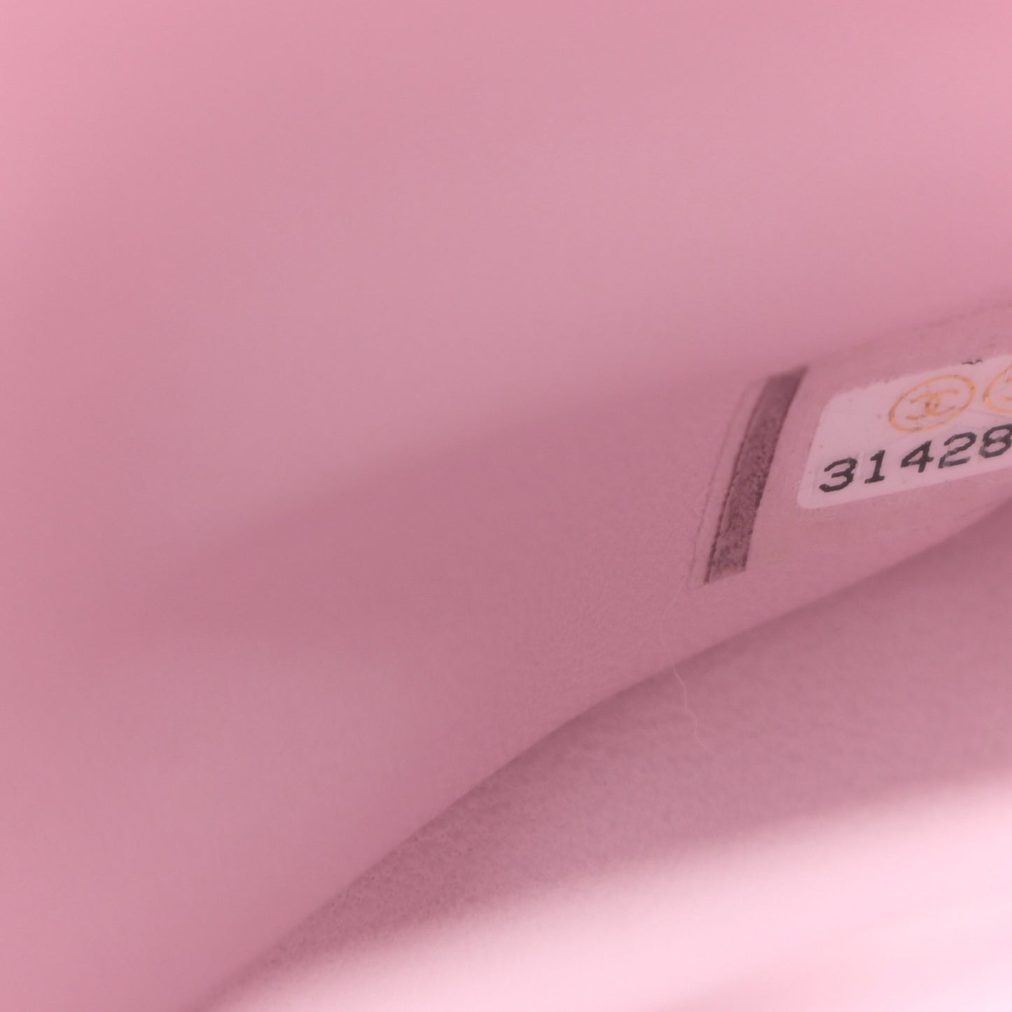 Caviar Quilted Small Double Flap Light Pink