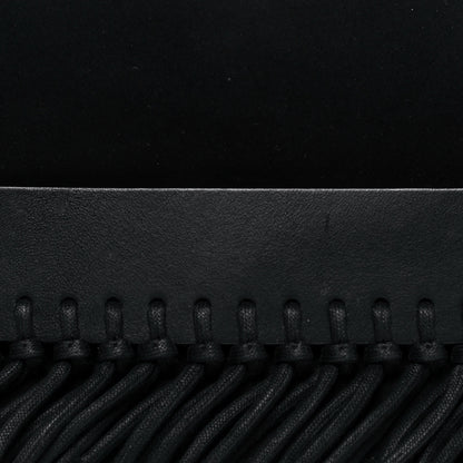 3.1 Phillip Lim Lambskin Suede Fringe Bianca Handbag Black 7 of 16