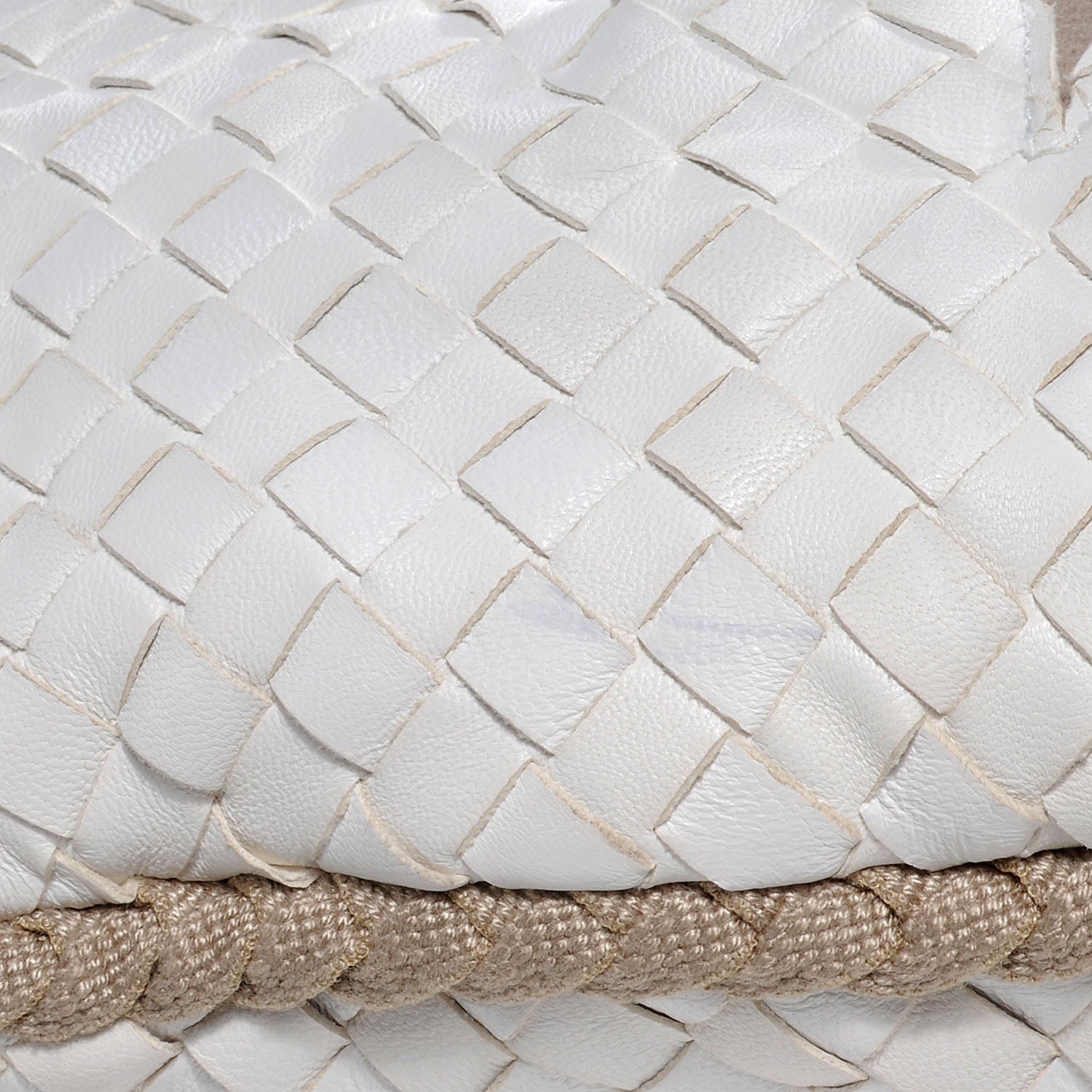 Bottega Veneta Nappa Intrecciato Flower Medium Veneta Hobo White 10 of 11