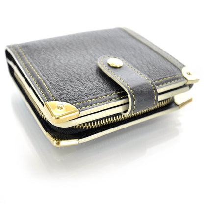 Louis Vuitton Suhali Compact Zipped Wallet Black 3 of 7